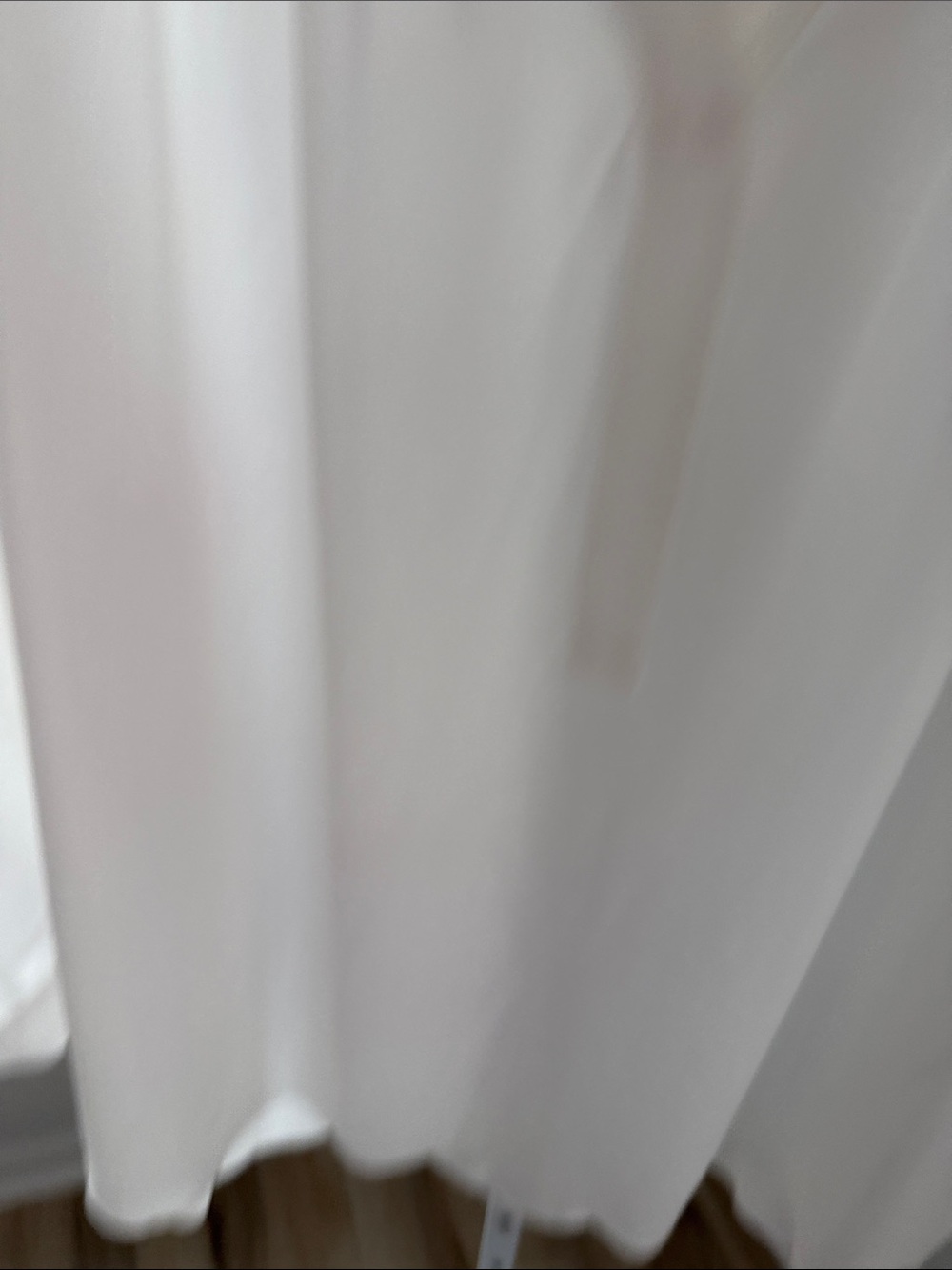 Simply Vera Vera Wang Cream Split V-Neck Blouse - Picture 3 of 8
